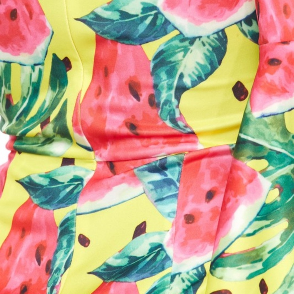 Small left 🍉watermelon romper - Picture 3 of 5